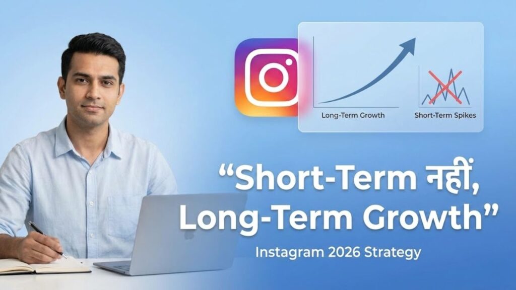 Instagram Short-Term Growth और Long-Term Growth में फर्क समझना ज़रूरी है