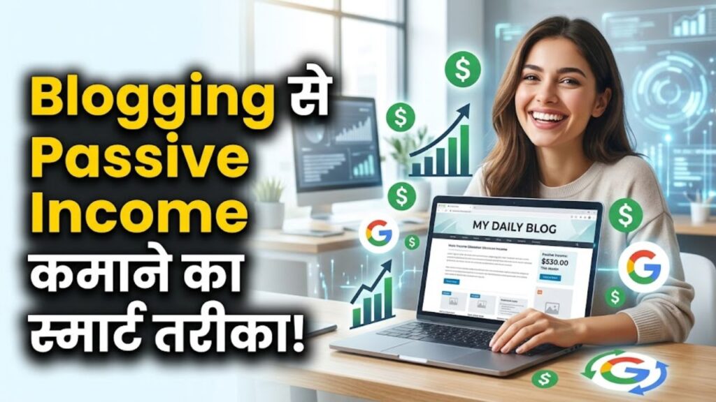 Blogging से Passive Income कमाने का स्मार्ट तरीका