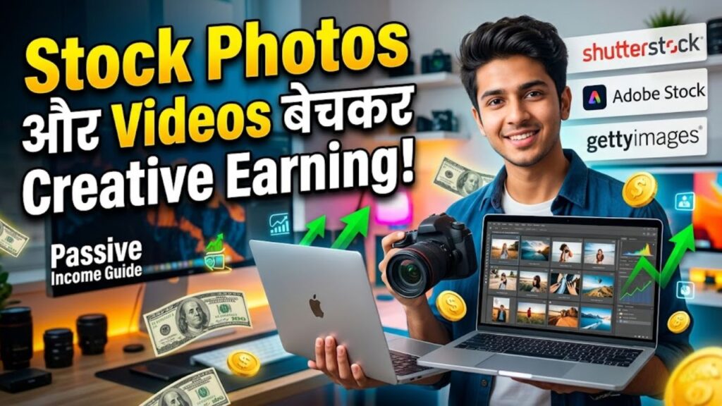 Stock Photos और Videos बेचकर Creative Earning
