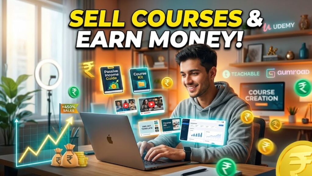 Online Courses और Digital Products बेचकर Earning