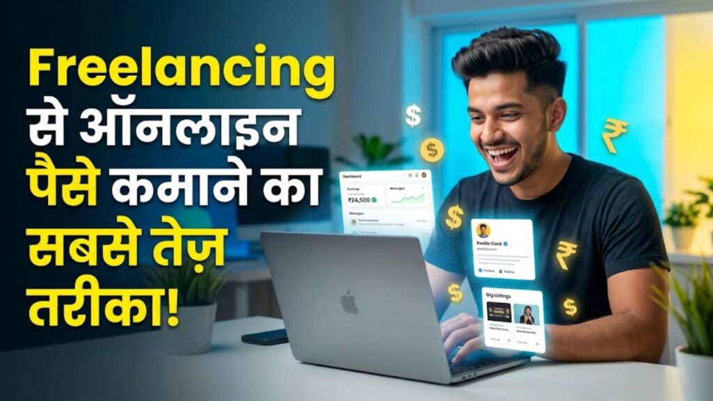 Freelancing से ऑनलाइन पैसे कमाने का सबसे तेज़ तरीका