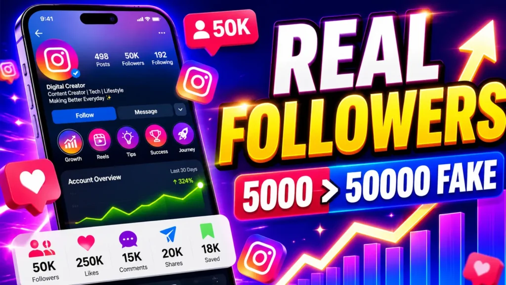 Instagram Real Followers Kya Hote Hain