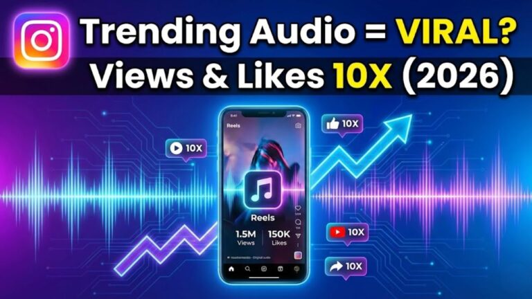 Instagram Views और Likes बढ़ाने के लिए Trending Audio का सही Use